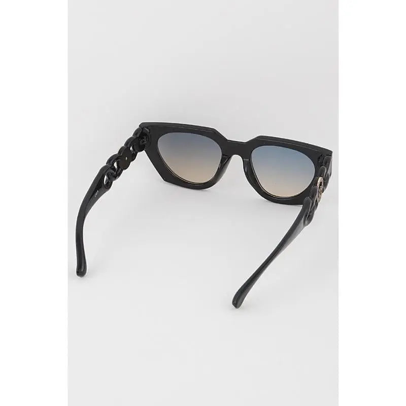 Geometric Cat Eye Sunglasses