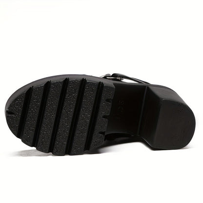 Women's Punk Style Ankle Boots