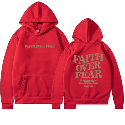 Faith Over Fear Hoodie Velarano