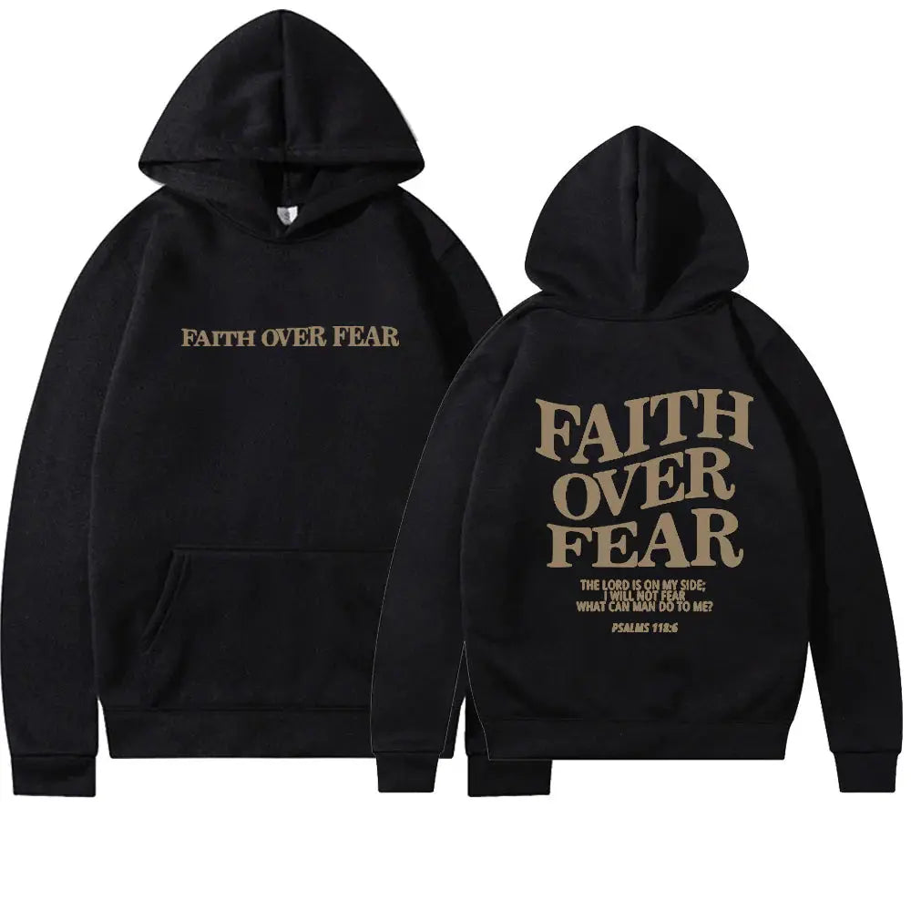 Faith Over Fear Hoodie Velarano