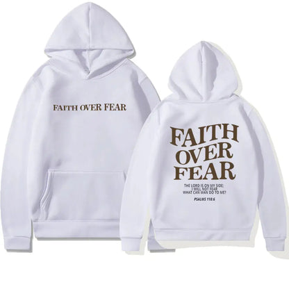 Faith Over Fear Hoodie Velarano