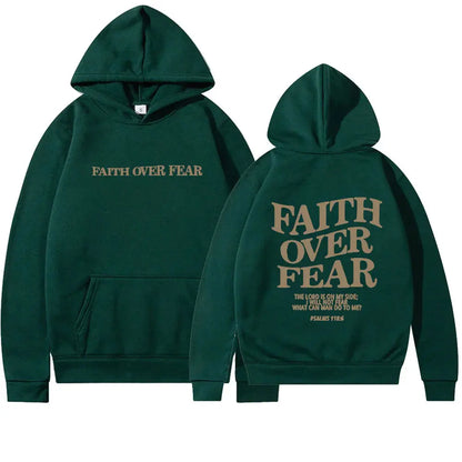Faith Over Fear Hoodie Velarano