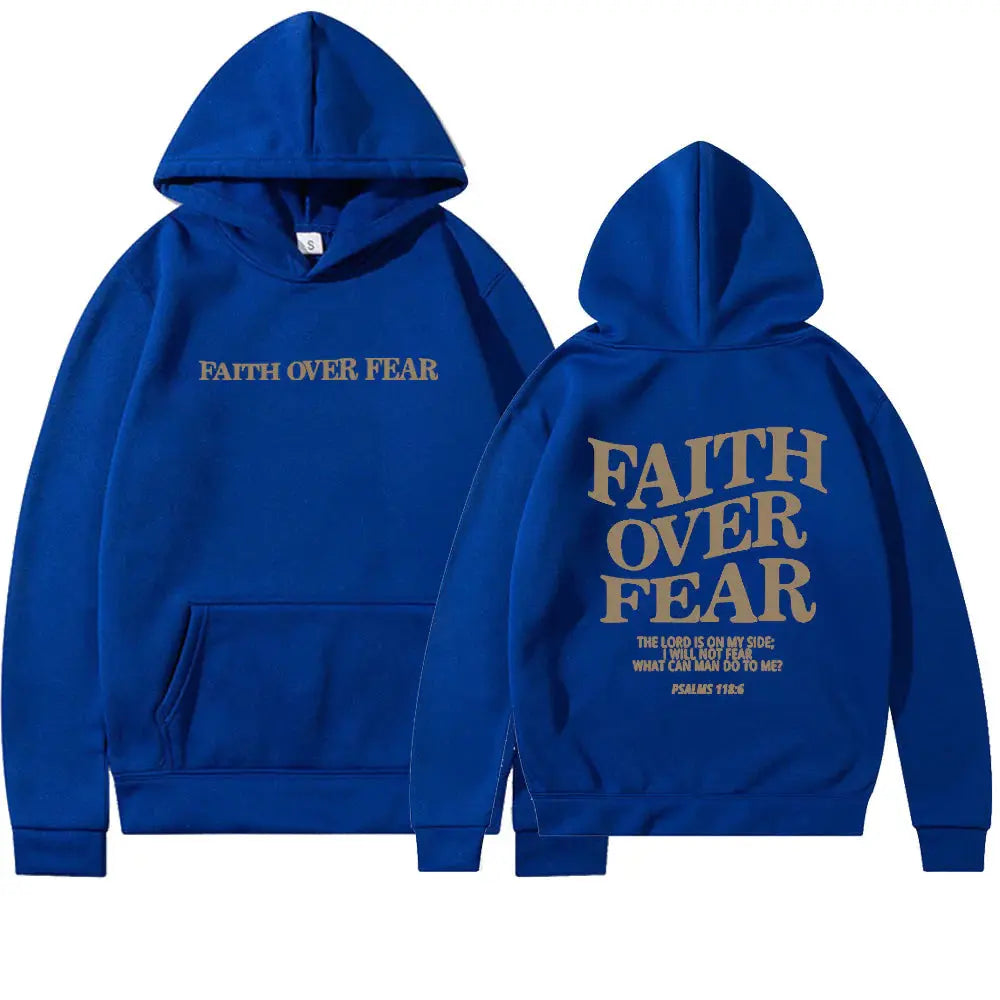 Faith Over Fear Hoodie Velarano