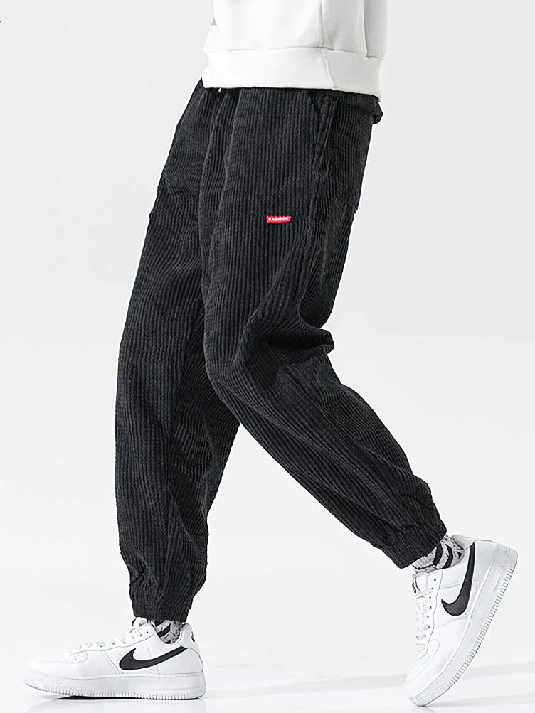 Baggy Corduroy Jogger Pants