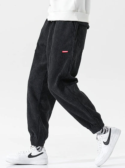 Baggy Corduroy Jogger Pants