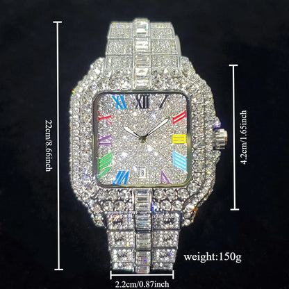 2025 New Luxury Diamond Watch Men