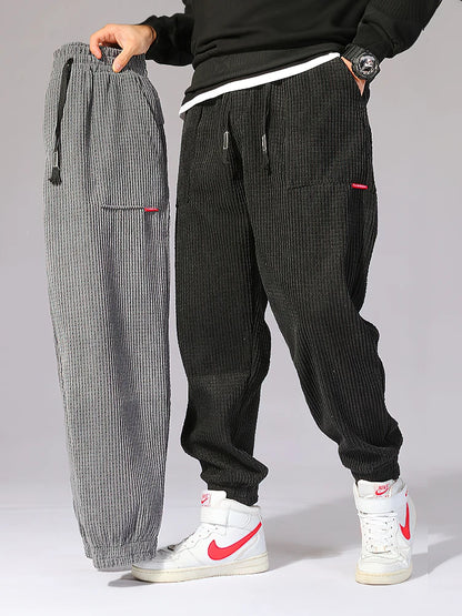 Baggy Corduroy Jogger Pants