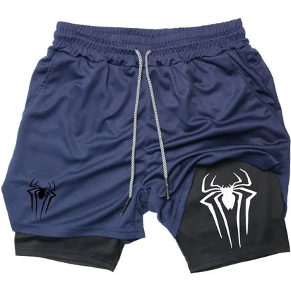 Men's  sports shorts spider