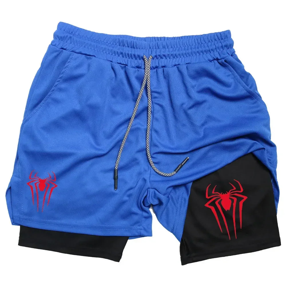 Men's  sports shorts spider