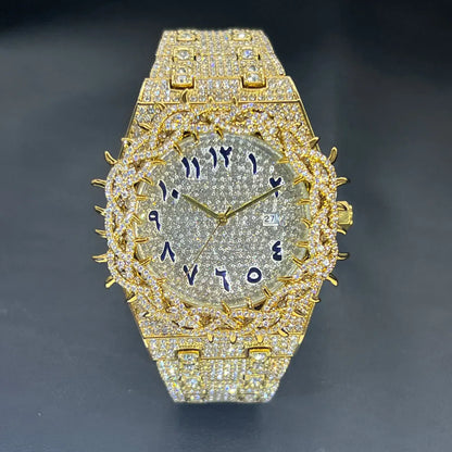 Hot Fashion Full Diamond Watch Men