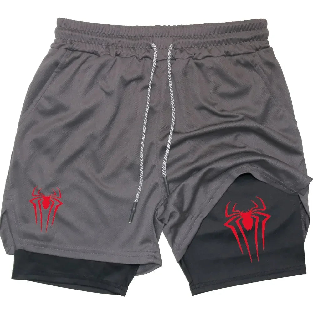 Men's  sports shorts spider
