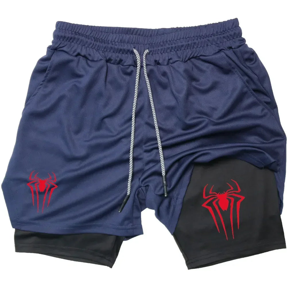 Men's  sports shorts spider