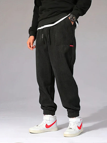 Baggy Corduroy Jogger Pants