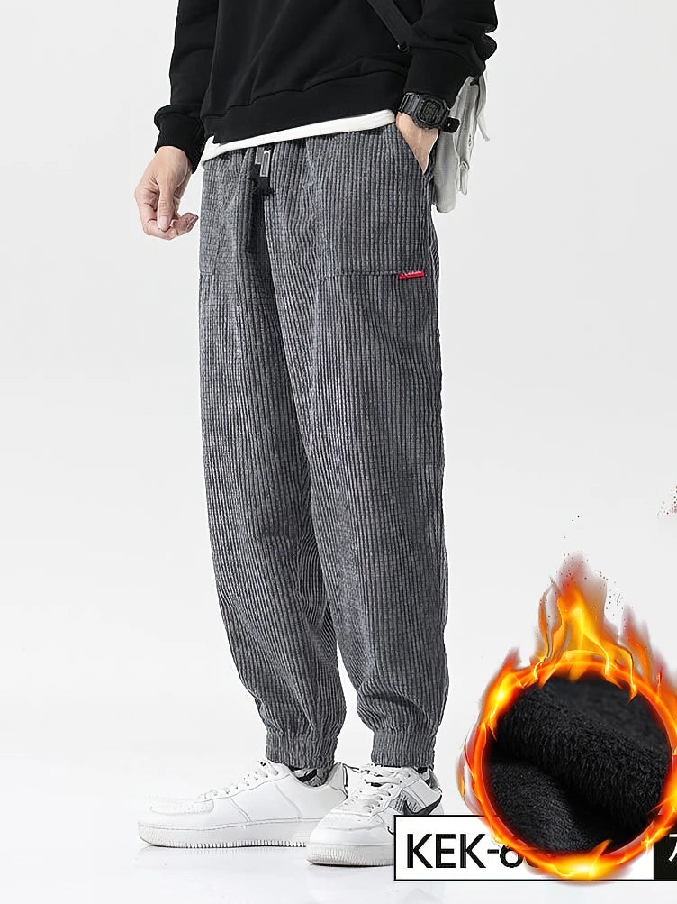 Baggy Corduroy Jogger Pants