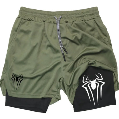 Men's  sports shorts spider