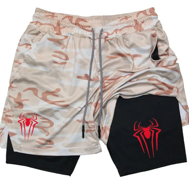 Men's  sports shorts spider