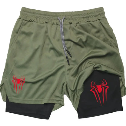 Men's  sports shorts spider