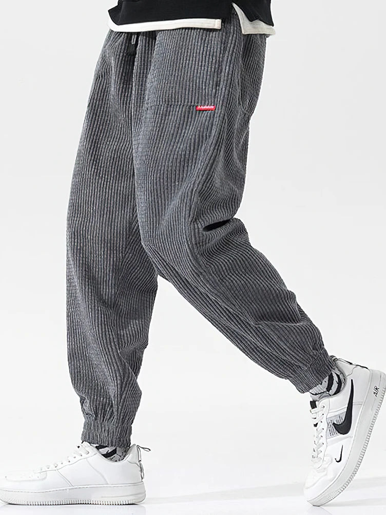 Baggy Corduroy Jogger Pants