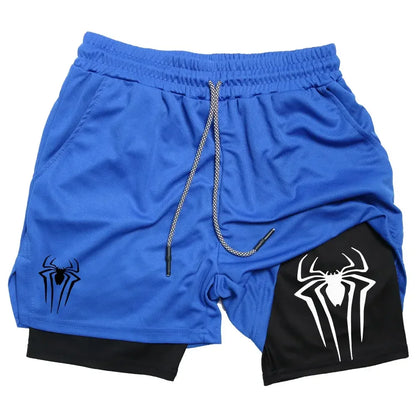 Men's  sports shorts spider
