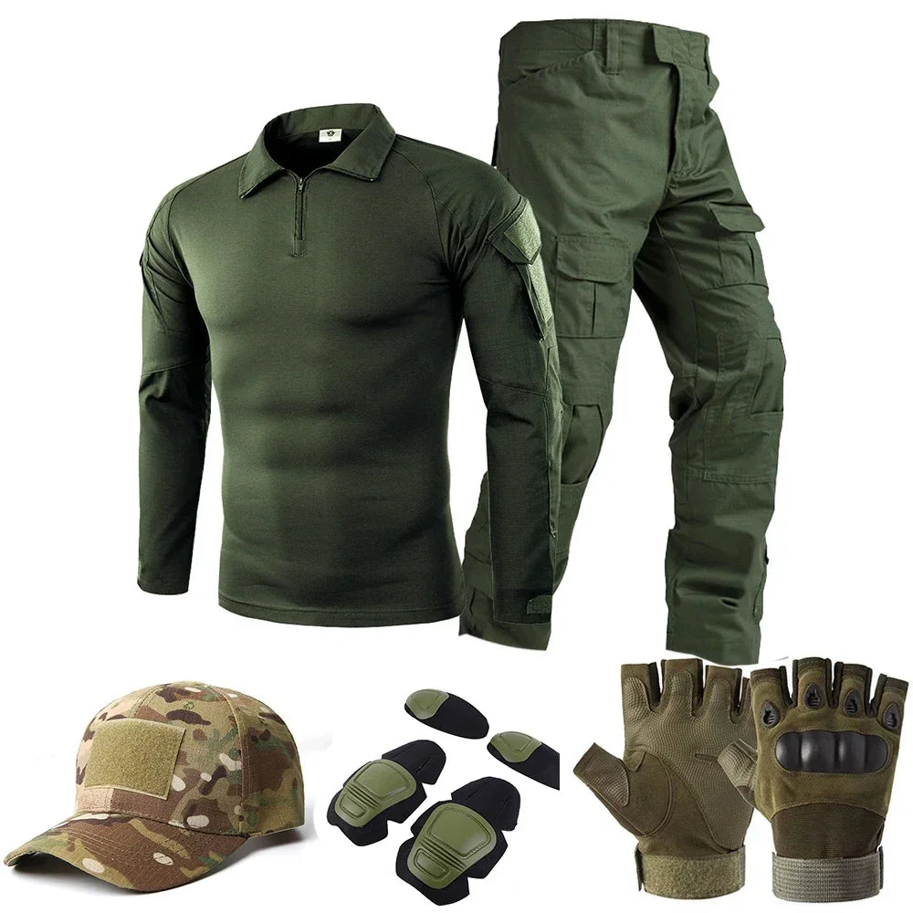 Tactical  Uniform Suits Milit for men