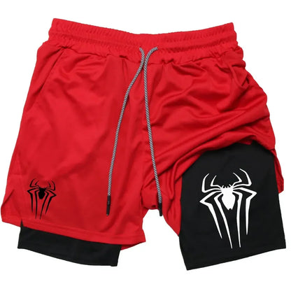 Men's  sports shorts spider