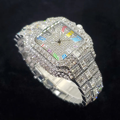 2025 New Luxury Diamond Watch Men