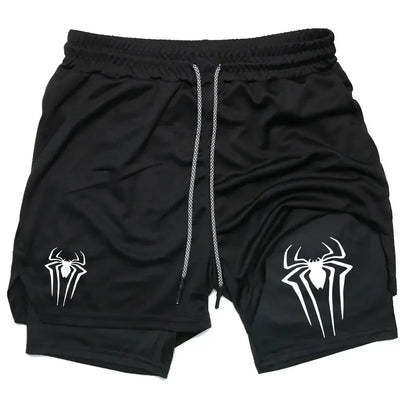 Men's  sports shorts spider
