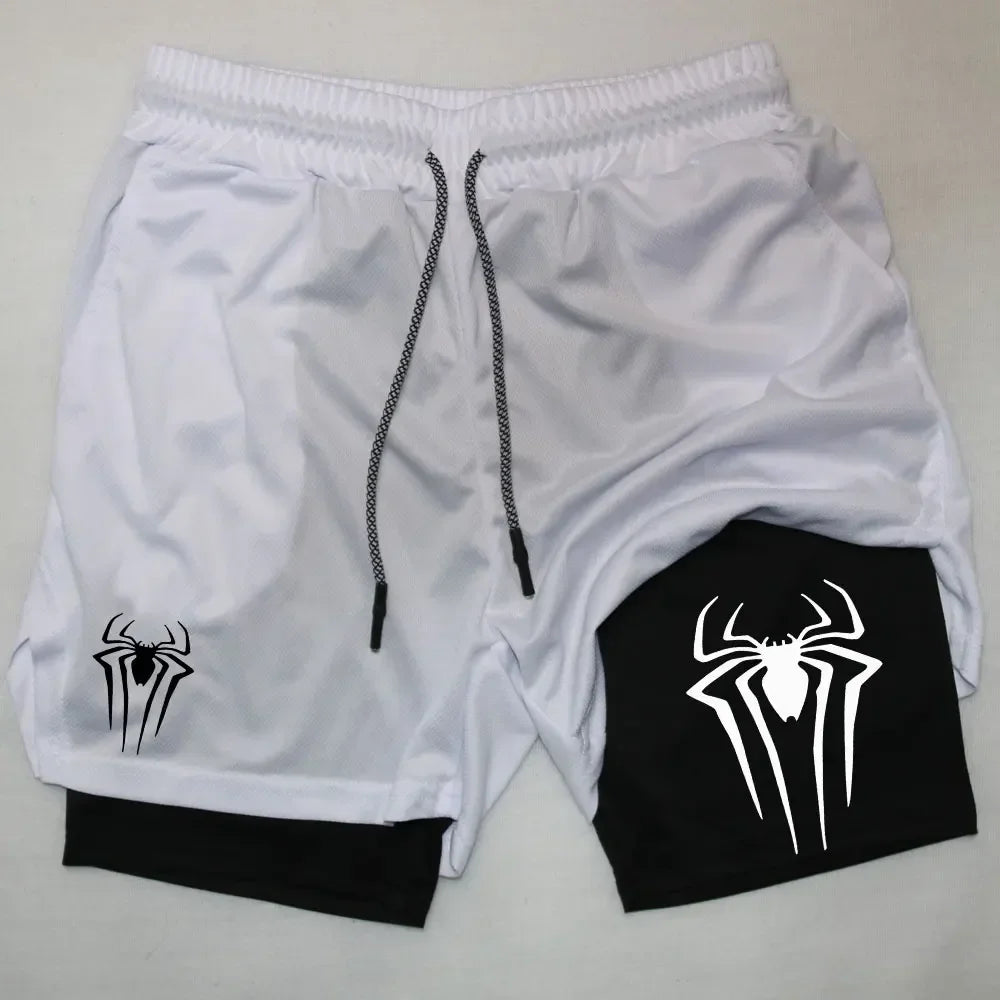 Men's  sports shorts spider