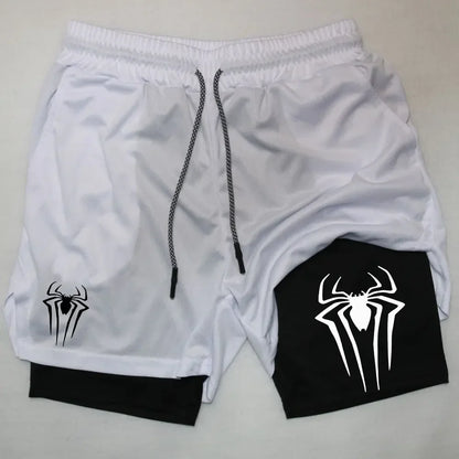 Men's  sports shorts spider