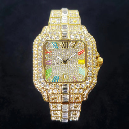 2025 New Luxury Diamond Watch Men