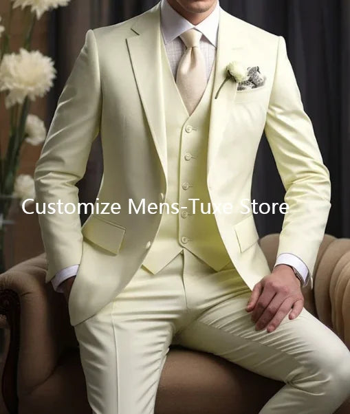 Elegant Wedding Men's Suits  Blazer