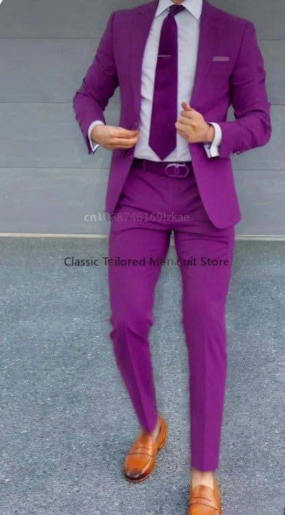 Men's Suit 2 Piece Suit