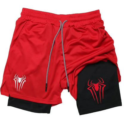 Men's  sports shorts spider