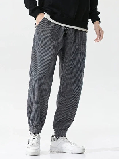 Baggy Corduroy Jogger Pants