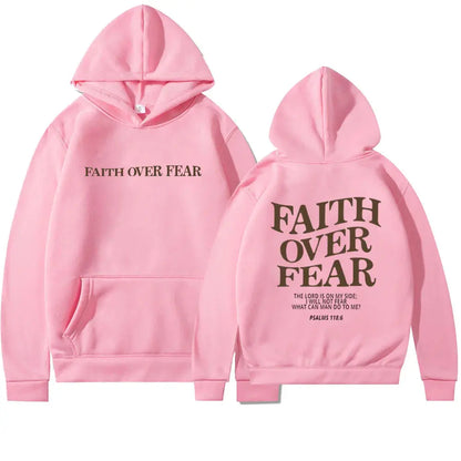 Faith Over Fear Hoodie Velarano
