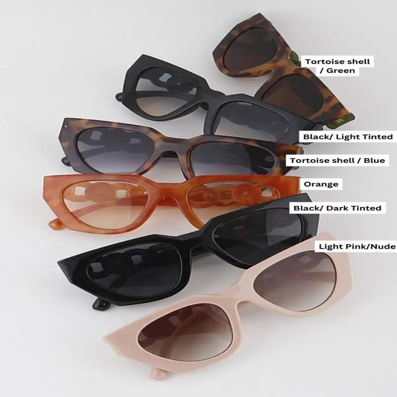 Geometric Cat Eye Sunglasses