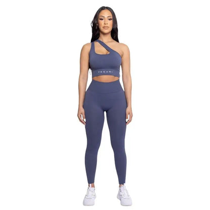 Seamless Sculpt Leggings - Faded Blue