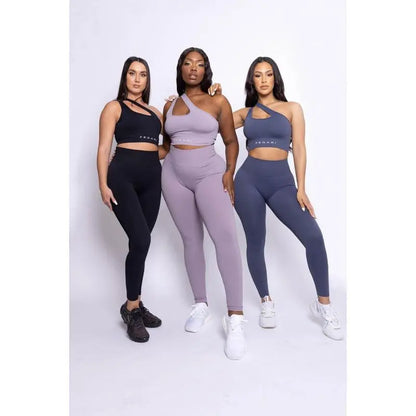 Seamless Sculpt Leggings - Faded Blue