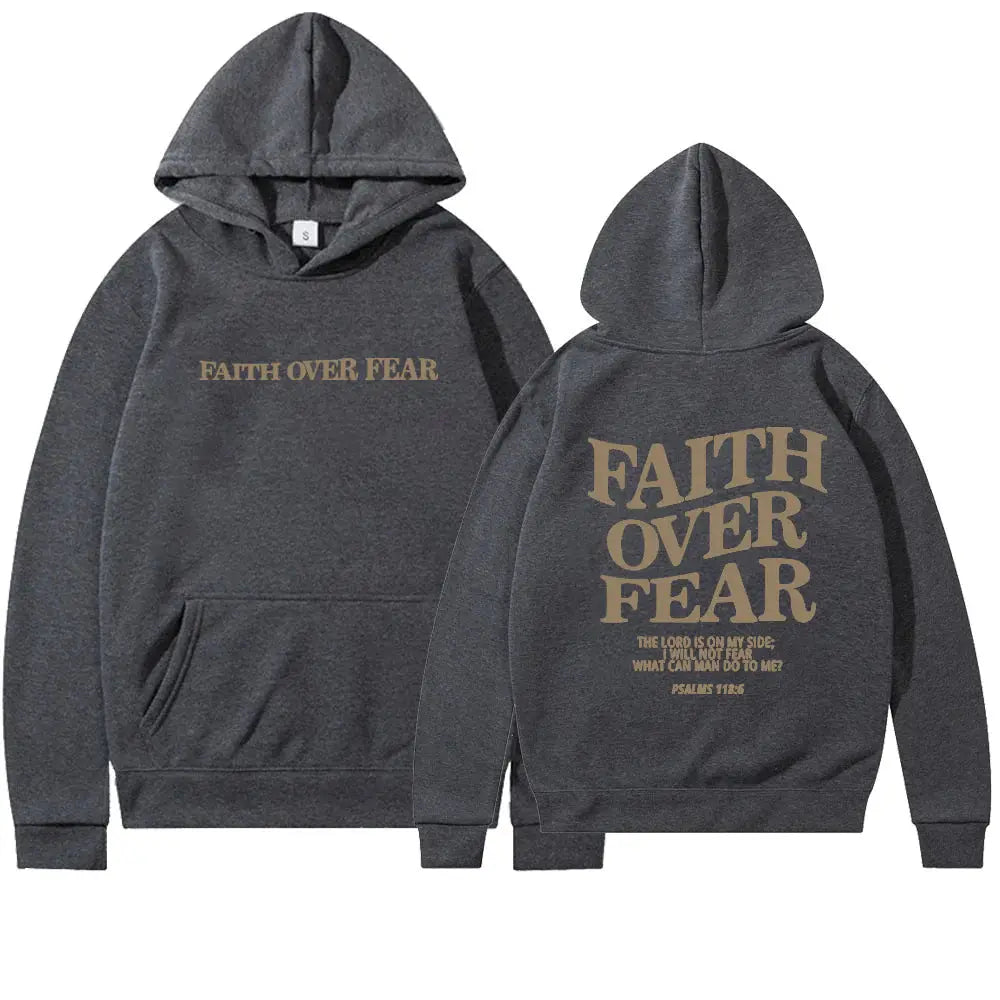 Faith Over Fear Hoodie Velarano