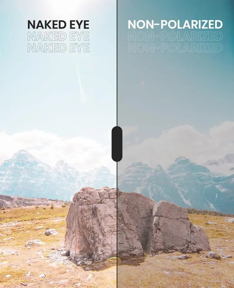 [12H to Ship] Outdoor Polarized Folding Sunglasses Men'S and Women‘S Sun-Shading Ultra-Light Polarized Sunglasses 1018