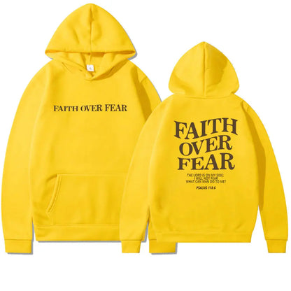 Faith Over Fear Hoodie Velarano