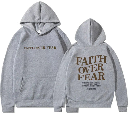 Faith Over Fear Hoodie Velarano